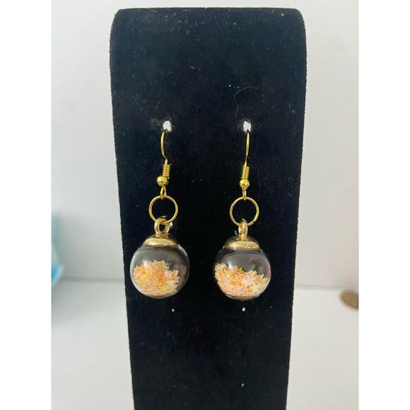 snow globe earrings - Picture 1 of 4